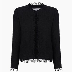 IRO Shavani Jacket, Black, Size 38 (US 6)